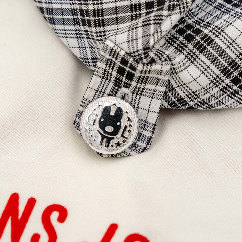 aspard and Lisa Dog Clothes, Autumn Checkered Hoodie