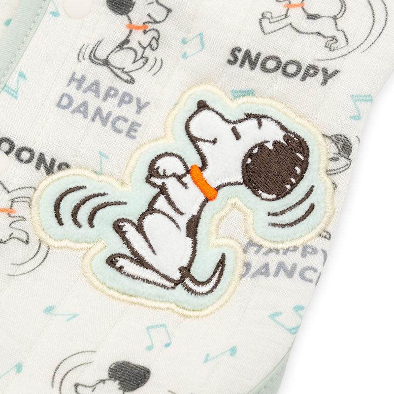 Snoopy Winter Clothes, 50s Quilted Vest