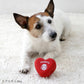 Snoopy Dog Toy Heart Latex Ball Toy Small Dog
