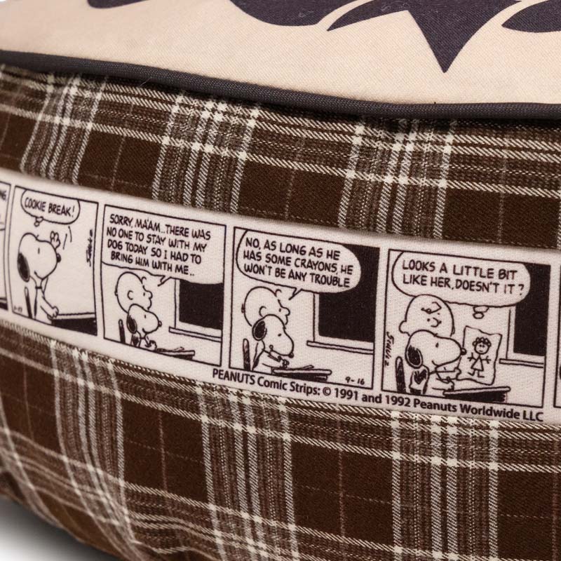 Authentic Snoopy Brother Pattern Cushion 60cm – Authentic Peanuts® Plush Pillow