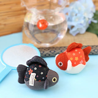 Twin Goldfish Ball Cat Toy – Japanese Interactive Cat Toy