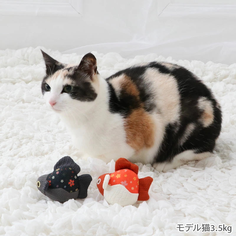 Twin Goldfish Ball Cat Toy – Japanese Interactive Cat Toy