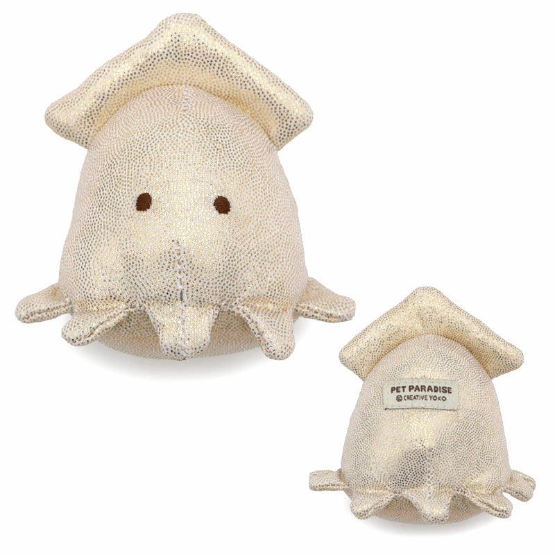 Cat Toy - Squid and Octopus Twins Ball Toy - Makes Squeaks
