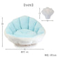 Shell Cuddler Dog Bed – White Marine Cool-Touch Pet Bed (45 × 45cm)