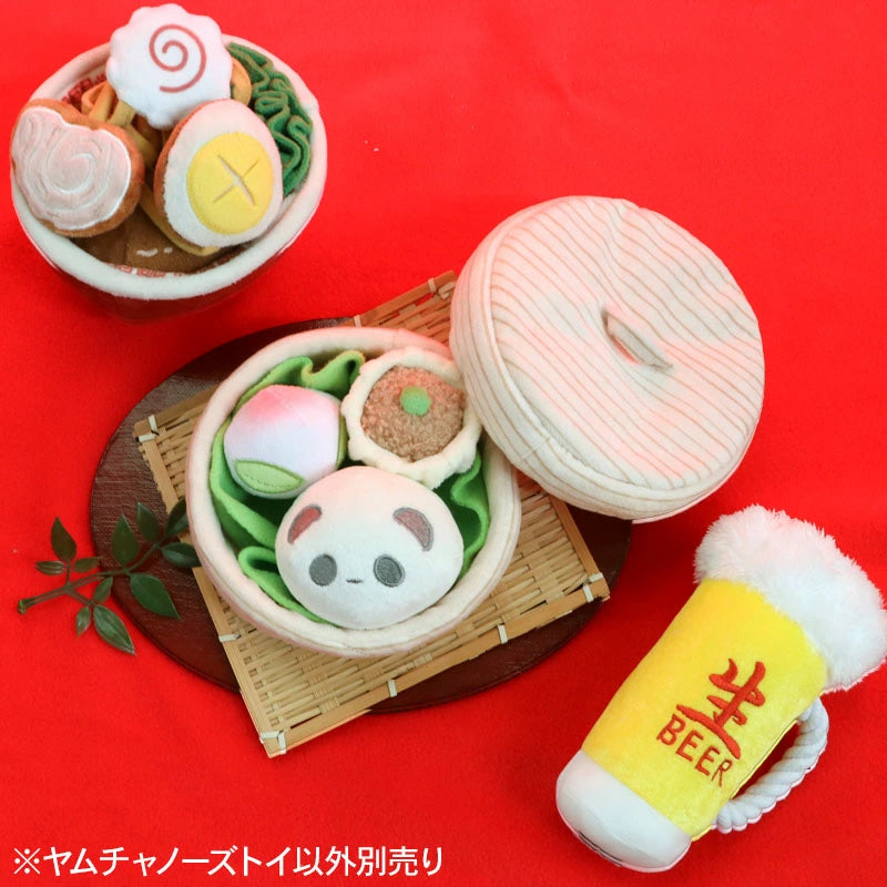 Dog Toy Educational Toy Nose Work Dimcha Yamcha | Toy Stress Relief Steamed Basket Peach Man Panda Man Shumai