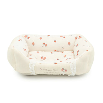 Strawberry Floral Cuddler Bed 3 Sizes