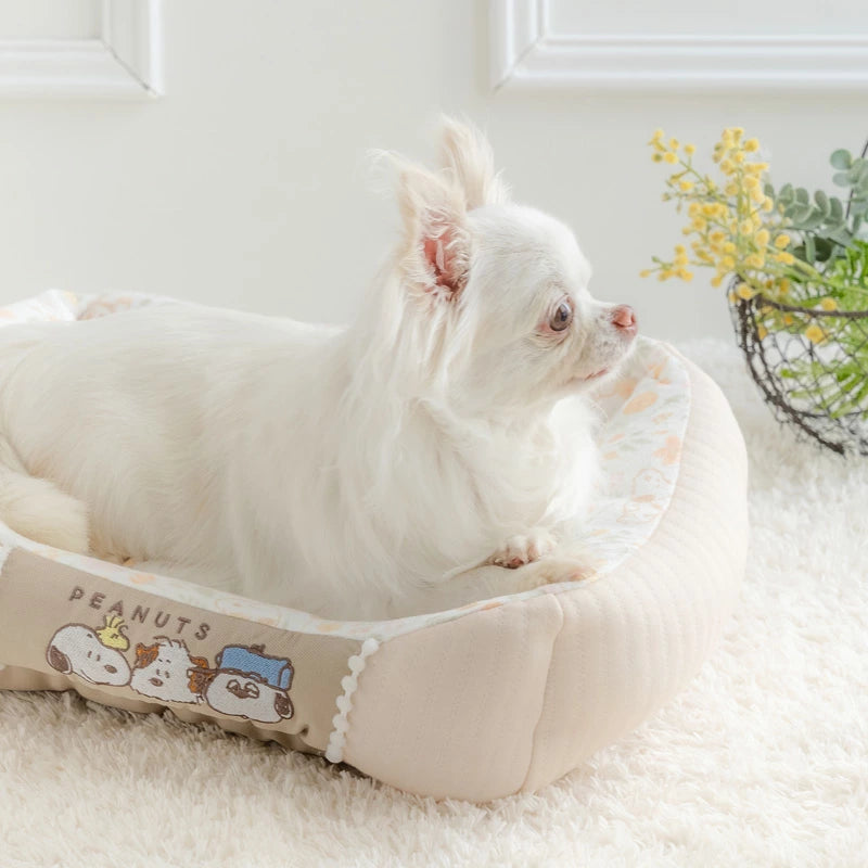 Authentic Snoopy Dog Bed Nohohon Cuddler