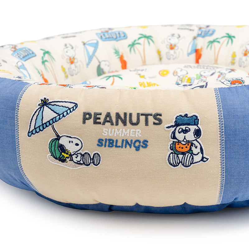 Authentic Snoopy Dog Cool Bed Summer Vacation Cool Cuddler