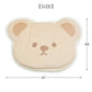 Bear Mat | Beige, Boa Lining, Washable Bear Design