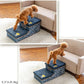 Snoopy Denim-Style Stairs 2 Steps With Storage
