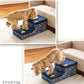 Snoopy Denim-Style Stairs 2 Steps With Storage