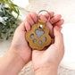 Paw Key Ring Pet Memorial Paw Keychain, Paw Leather KeyChain, Cute Leather Case