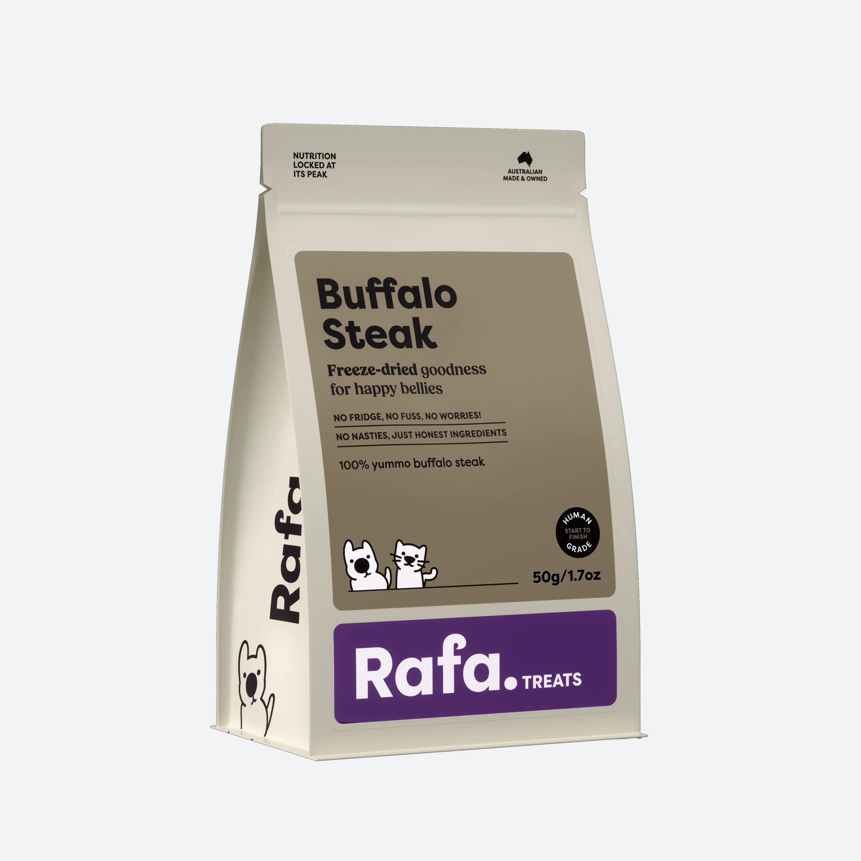 Buffalo Steak 50g | Rafa Freeze Dried