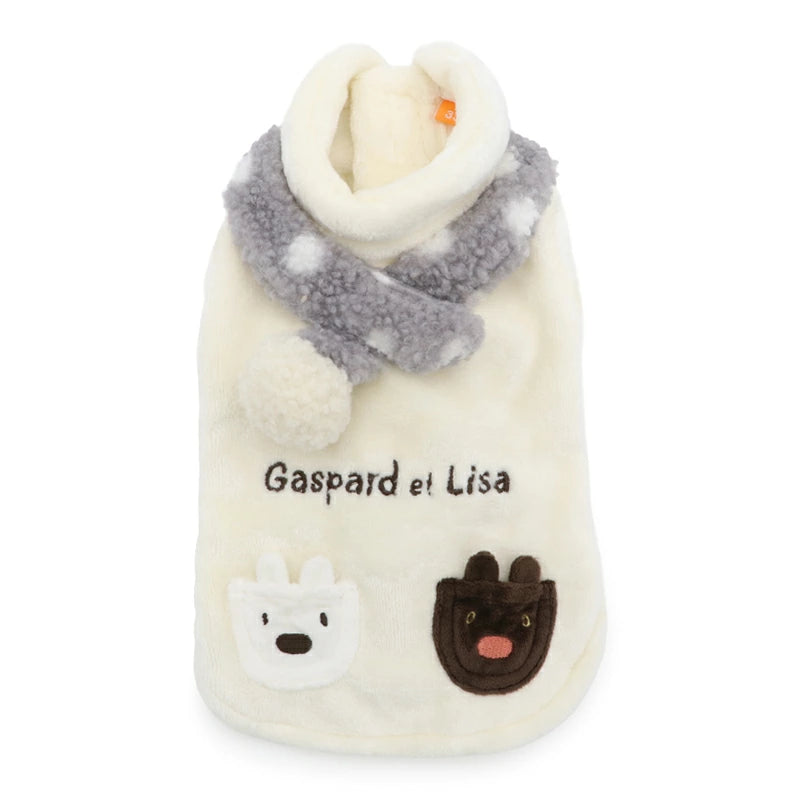 Gaspard and Lisa Dog Winter Scarf Vest