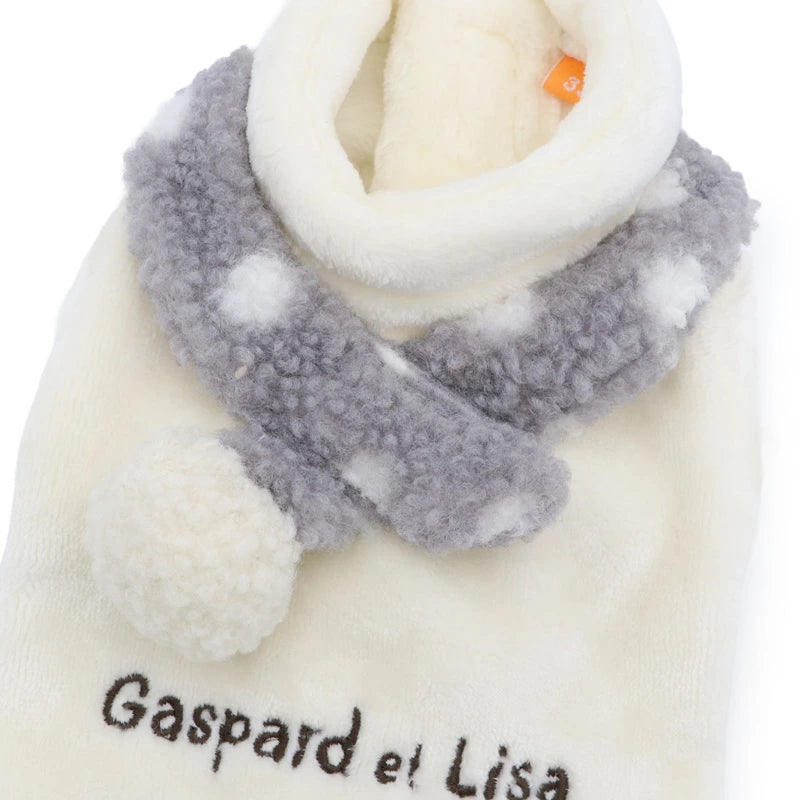 Gaspard and Lisa Dog Winter Scarf Vest