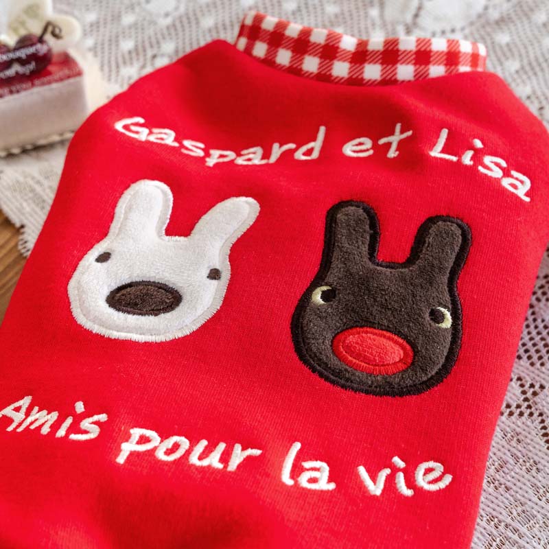 Authentic Lisa and Gaspard Clothes Open Side Vest Red