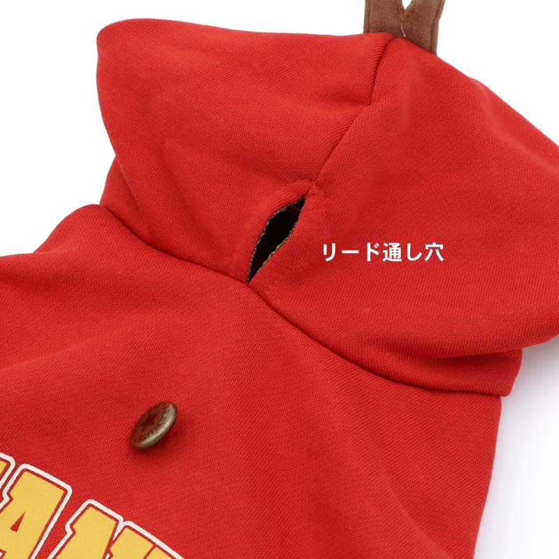 Snoopy Dog Clothes, Fall College Logo Hoodie