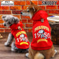 Snoopy Dog Clothes, Fall College Logo Hoodie
