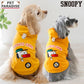 Authentic Snoopy Dog Clothes Spring Patch Hoodie