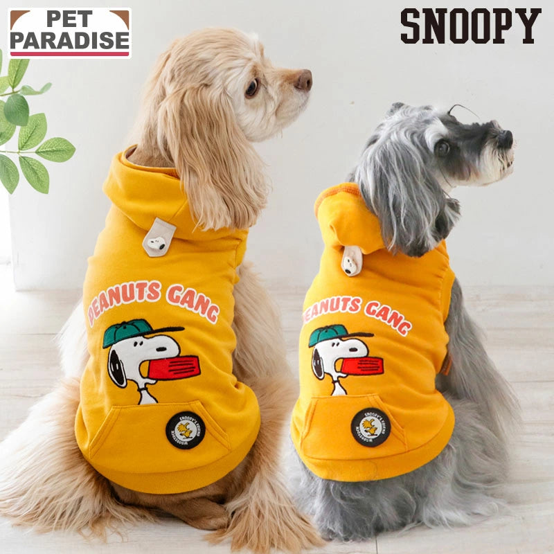 Authentic Snoopy Dog Clothes Spring Patch Hoodie