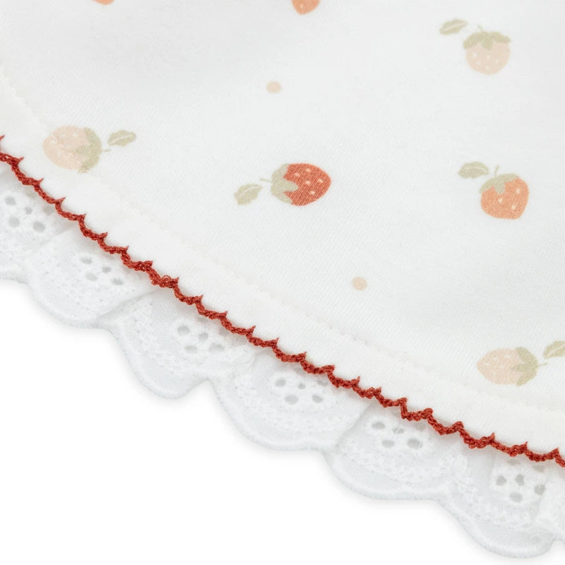 Petitheat Winter Dog T-Shirt with Strawberry Print