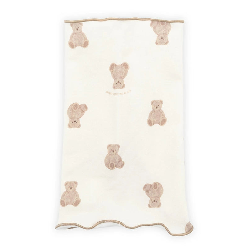 Winter Bear Pattern Petty Heat Tenjuku Belly Roll | Warm Cold Protection