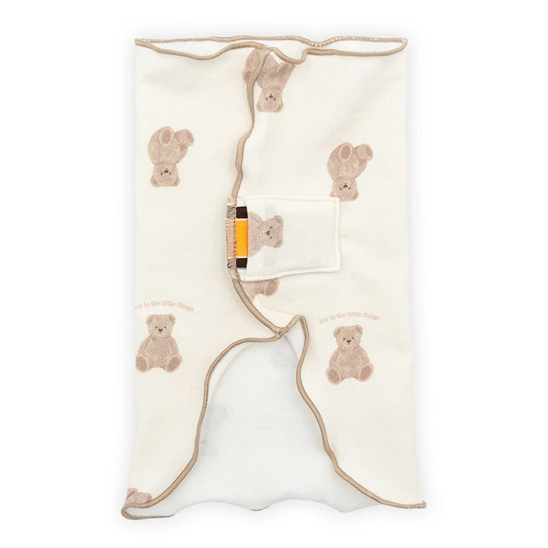 Winter Bear Pattern Petty Heat Tenjuku Belly Roll | Warm Cold Protection