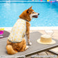 Summer dog clothes, cool to the touch, duck camisole, for small and medium-sized dogs, heat protection | Yellow, absorbent, quick-drying, insect protection