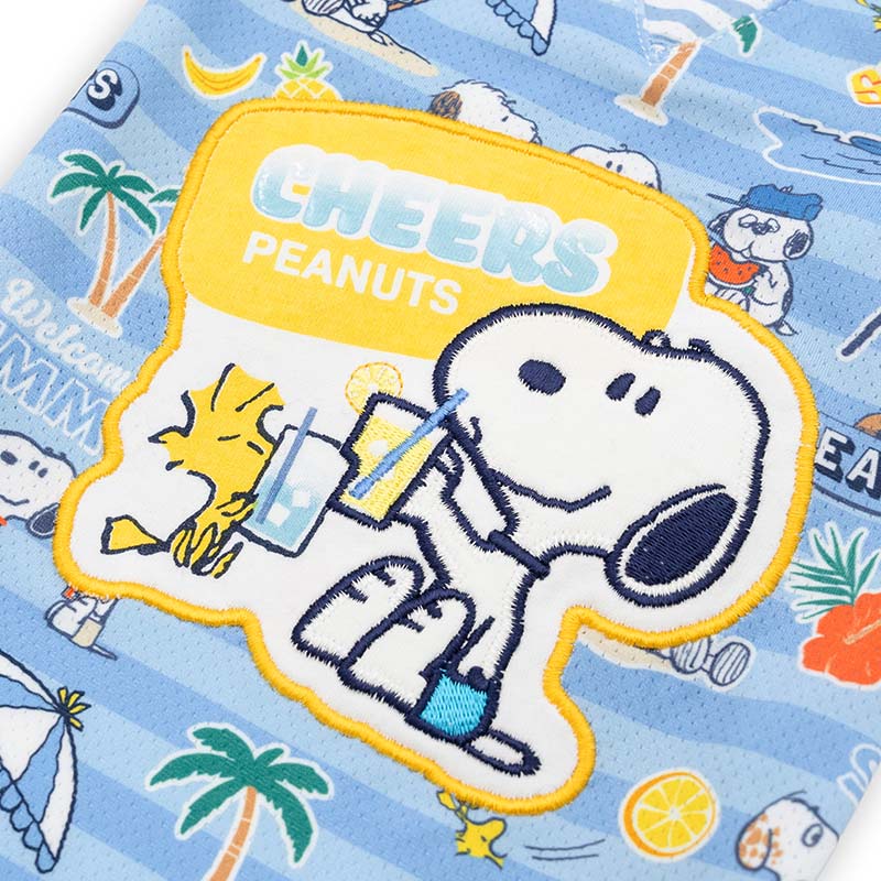 Authentic Snoopy Vacation Dog Tank Top – COOLMAX® Insect Repellent Summer Vest