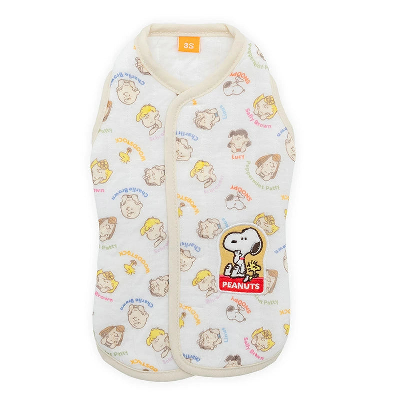 Authentic Snoopy Vest Open Back Quilted Vest Soft Quilted