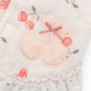 Cute Cherry Bonbon Quilted Vest