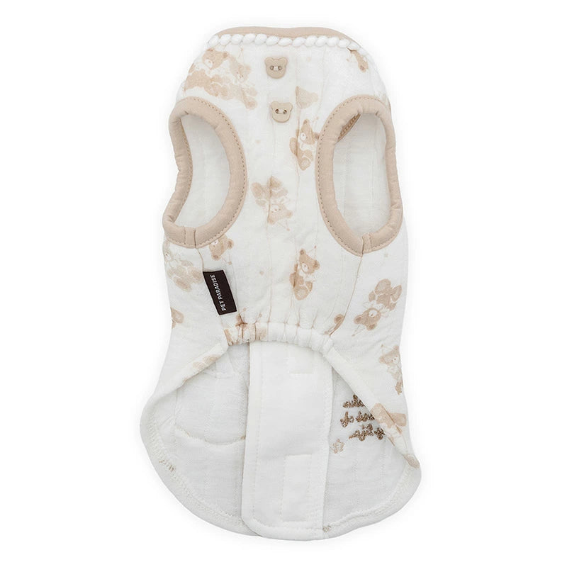 Cute Friendly Pattern Quilted Vest Soft Quilted