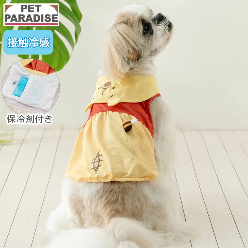 Authentic Disney Winnie the Pooh Ice Pack Tank Top for Dogs – Cool Contact Summer Vest