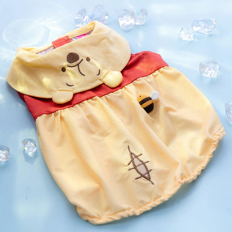 Authentic Disney Winnie the Pooh Ice Pack Tank Top for Dogs – Cool Contact Summer Vest