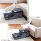 Snoopy Denim-Style Stairs 2 Steps With Storage