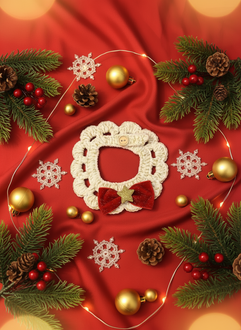 Handmade Festival Bandana with A Bow