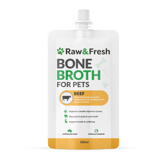 Bone Broth Beef 500ml | Raw & Fresh