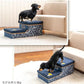 Snoopy Denim-Style Stairs 2 Steps With Storage