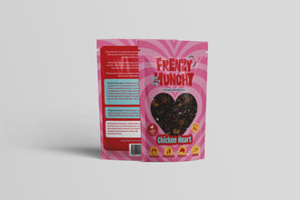Aussie Chicken Hearts 85g | Frenzy Munchy