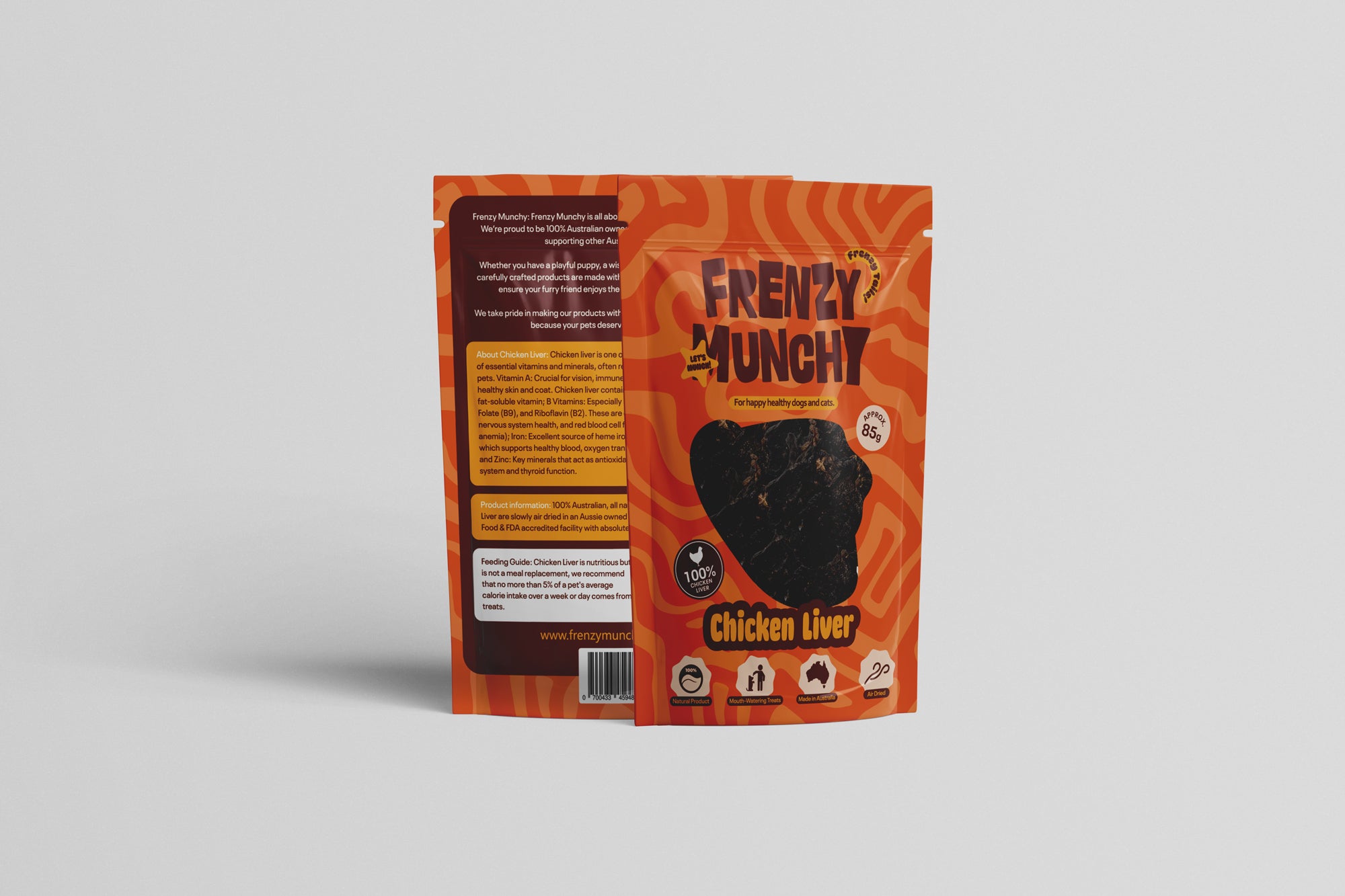 Aussie Chicken Liver 85g | Frenzy Munchy