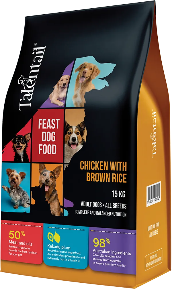 Talentail Dog Chicken with Brown Rice