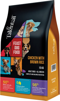 Talentail Dog Chicken with Brown Rice