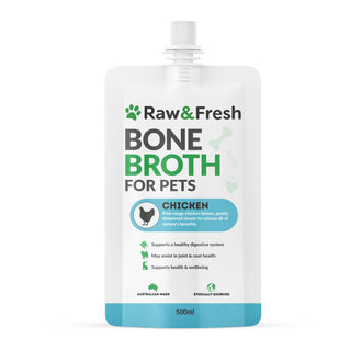 Bone Broth Chicken 500ml | Raw & Fresh