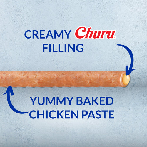 Inaba Churu Rolls for Dogs Joint Support | Chicken & Cheese 36g
