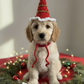 Handmade Xmas Hat  with a Star