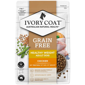 Ivory Coat Dog Healthy Weight Chicken