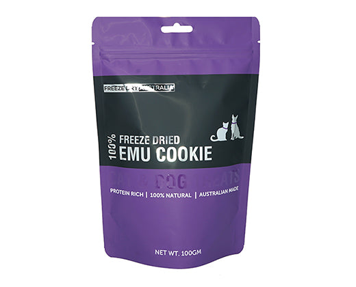 FDA Freeze Dry Australia Emu Cookies 100g