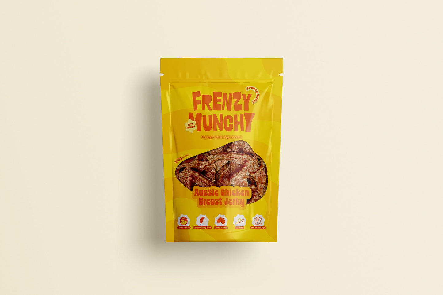 Aussie Chicken Jerky 150g