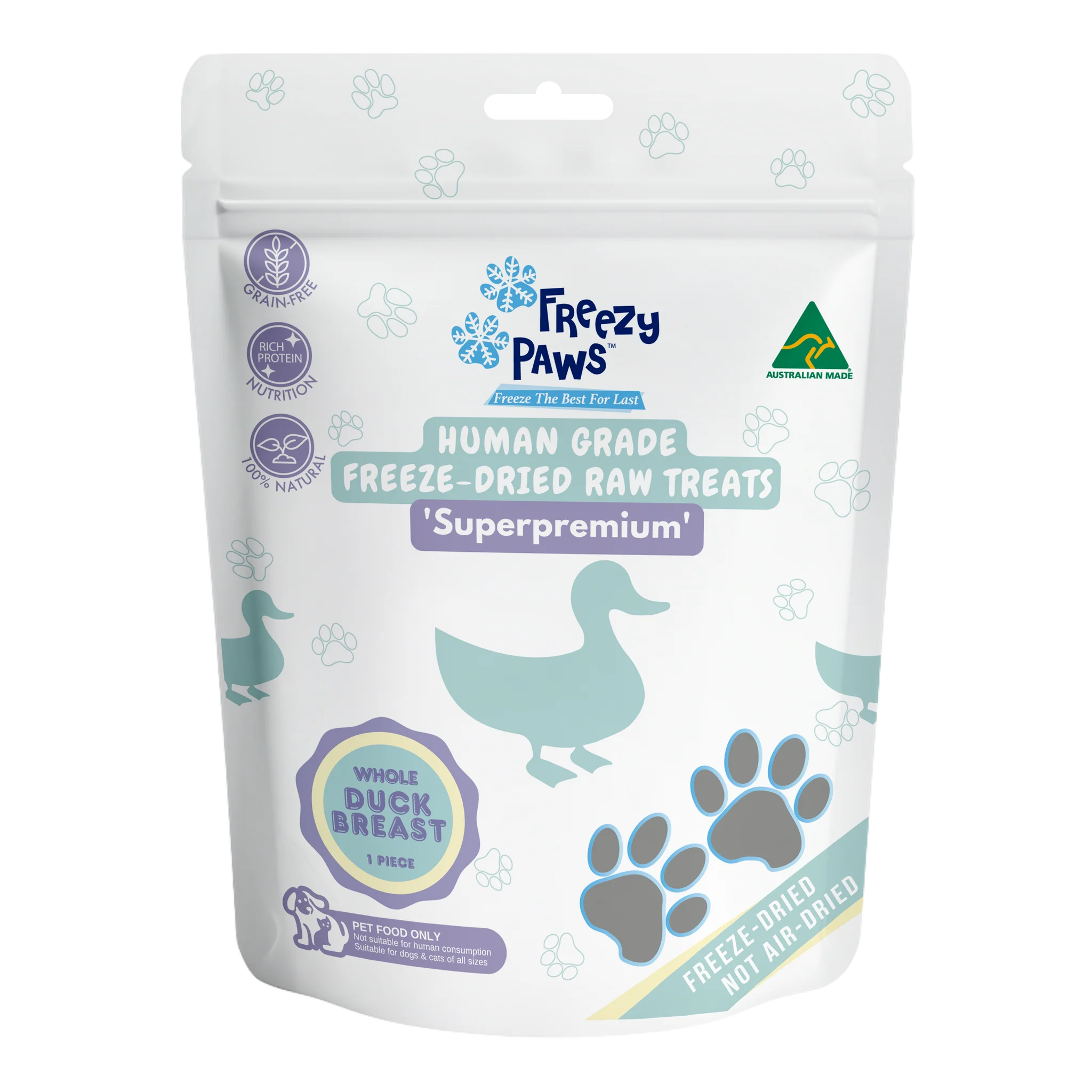 Freezy Paws Peking Duck Breast Fillet 1 piece