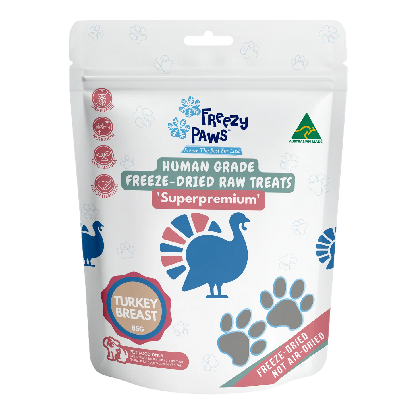 Freezy Paws Turkey Breast 85g